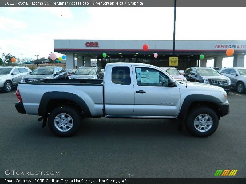 Silver Streak Mica / Graphite 2012 Toyota Tacoma V6 Prerunner Access cab