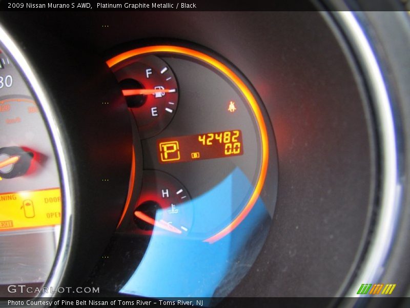 Platinum Graphite Metallic / Black 2009 Nissan Murano S AWD