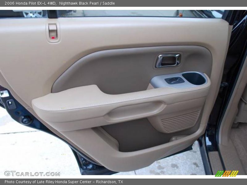 Nighthawk Black Pearl / Saddle 2006 Honda Pilot EX-L 4WD