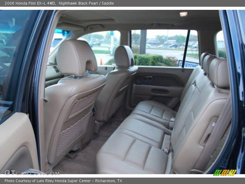 Nighthawk Black Pearl / Saddle 2006 Honda Pilot EX-L 4WD