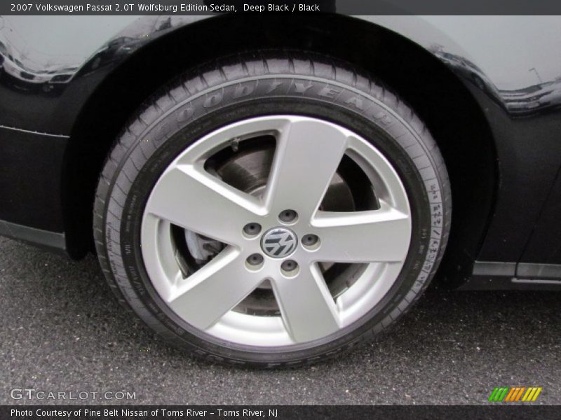 Deep Black / Black 2007 Volkswagen Passat 2.0T Wolfsburg Edition Sedan