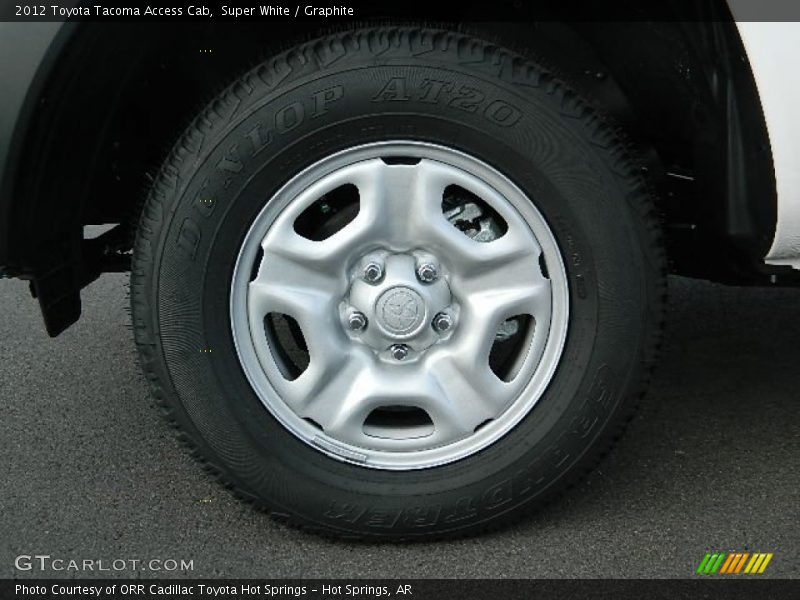 Super White / Graphite 2012 Toyota Tacoma Access Cab