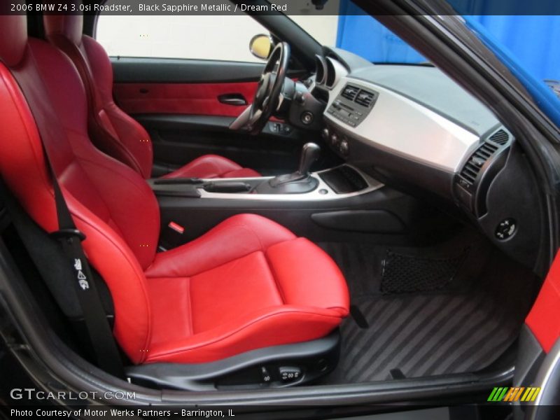 2006 Z4 3.0si Roadster Dream Red Interior