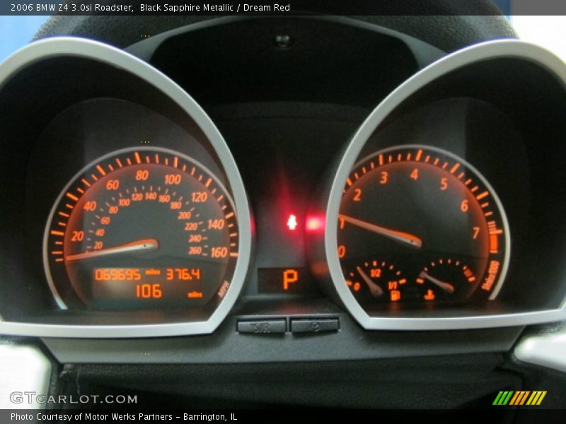  2006 Z4 3.0si Roadster 3.0si Roadster Gauges