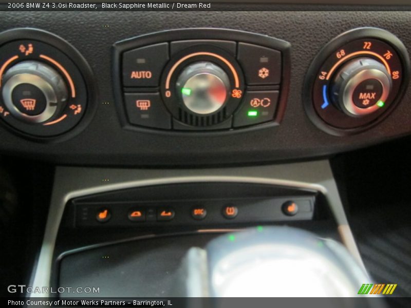 Controls of 2006 Z4 3.0si Roadster