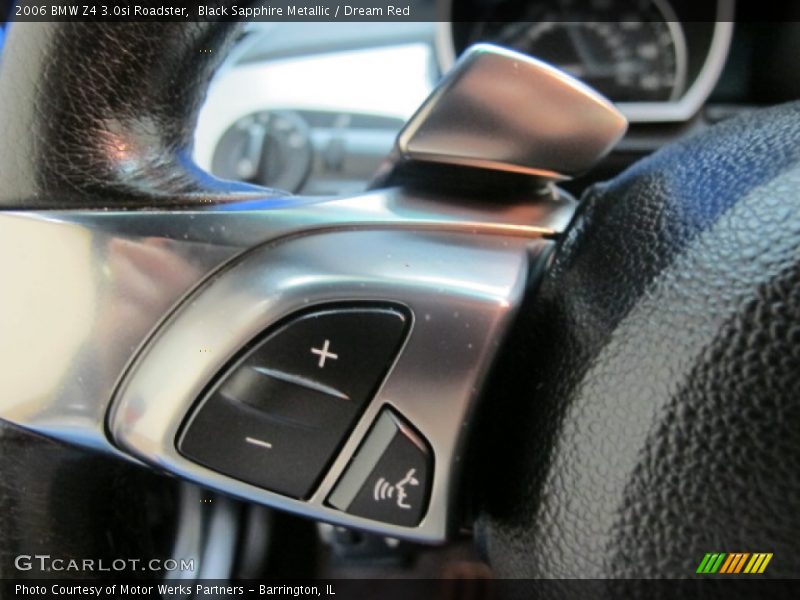 Controls of 2006 Z4 3.0si Roadster