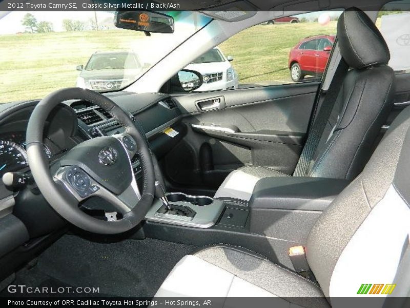 Classic Silver Metallic / Black/Ash 2012 Toyota Camry SE