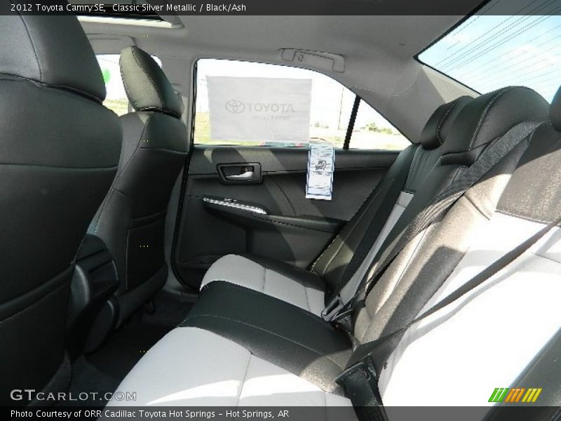 Classic Silver Metallic / Black/Ash 2012 Toyota Camry SE