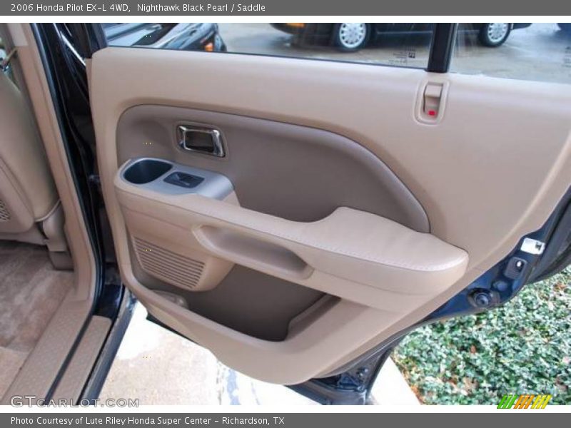 Nighthawk Black Pearl / Saddle 2006 Honda Pilot EX-L 4WD