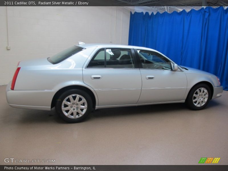 Radiant Silver Metallic / Ebony 2011 Cadillac DTS