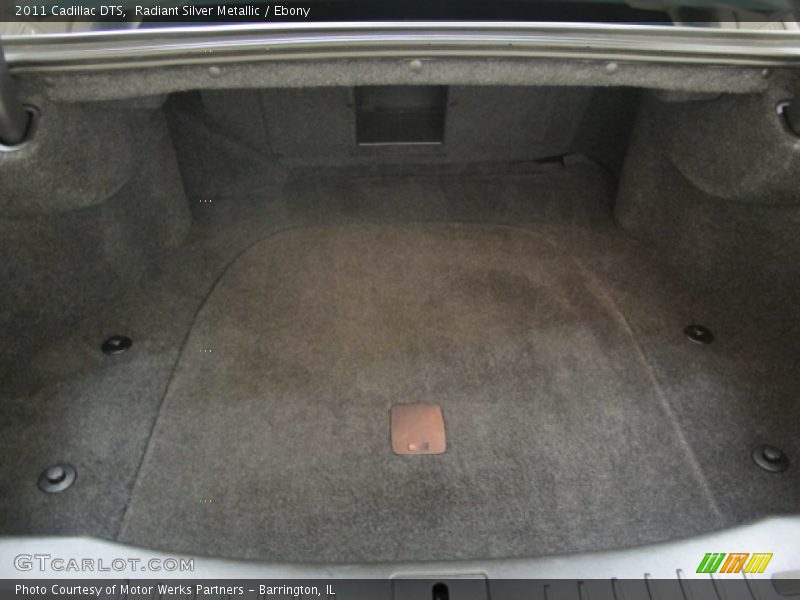 Radiant Silver Metallic / Ebony 2011 Cadillac DTS