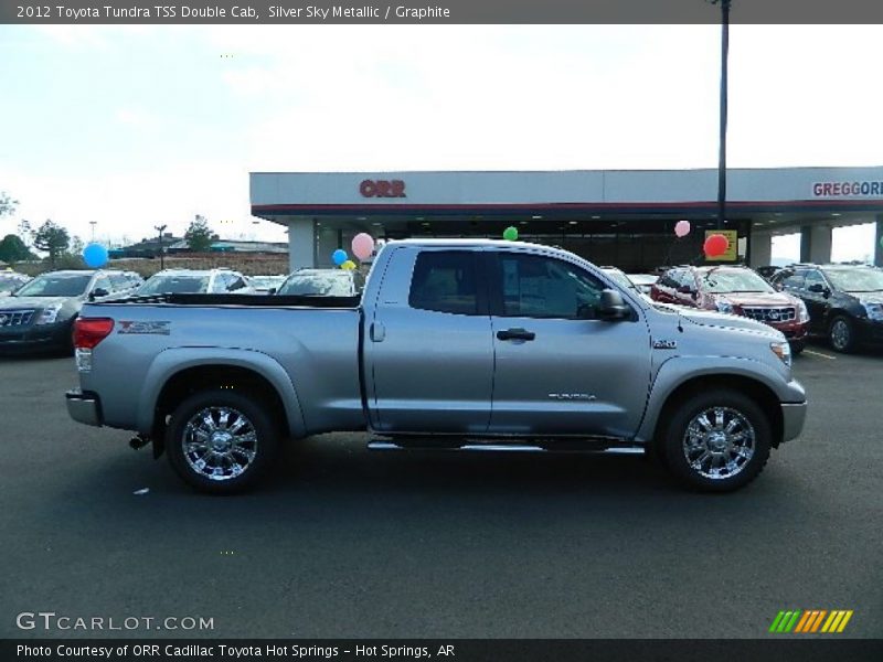Silver Sky Metallic / Graphite 2012 Toyota Tundra TSS Double Cab