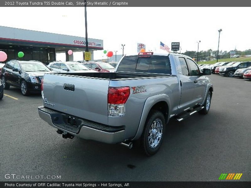 Silver Sky Metallic / Graphite 2012 Toyota Tundra TSS Double Cab