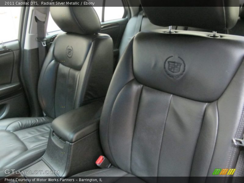 Radiant Silver Metallic / Ebony 2011 Cadillac DTS