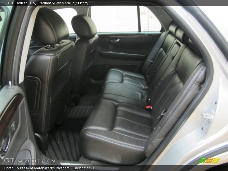 Radiant Silver Metallic / Ebony 2011 Cadillac DTS