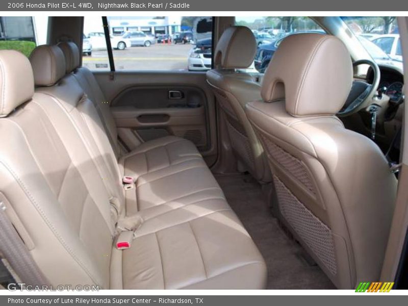 Nighthawk Black Pearl / Saddle 2006 Honda Pilot EX-L 4WD