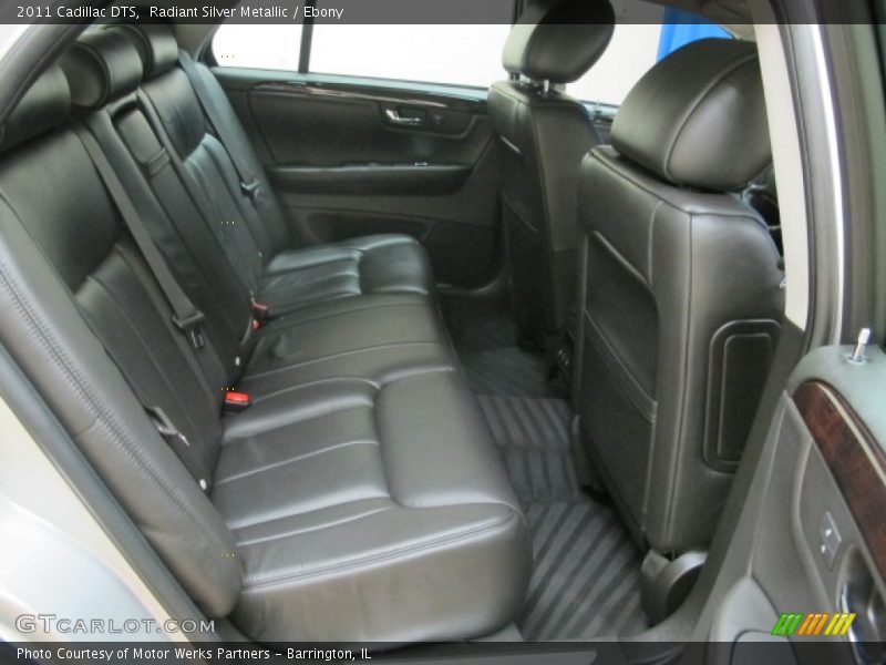 Radiant Silver Metallic / Ebony 2011 Cadillac DTS