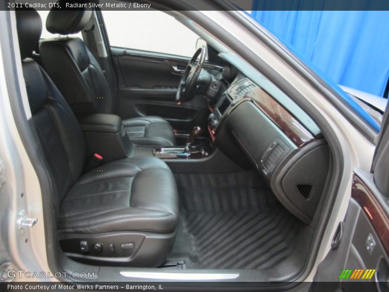 Radiant Silver Metallic / Ebony 2011 Cadillac DTS