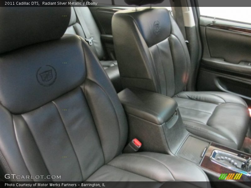 Radiant Silver Metallic / Ebony 2011 Cadillac DTS