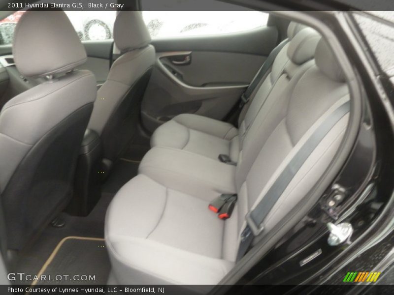 Black / Gray 2011 Hyundai Elantra GLS