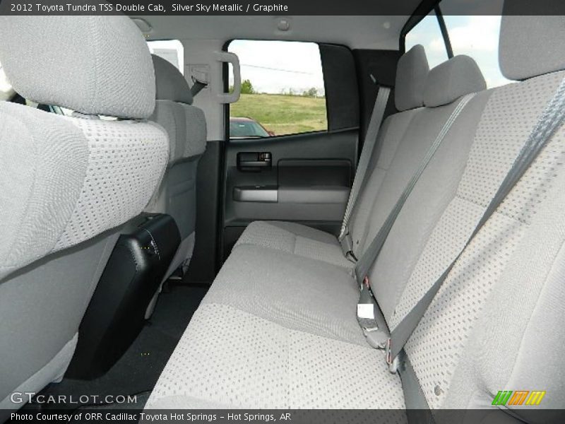 Silver Sky Metallic / Graphite 2012 Toyota Tundra TSS Double Cab