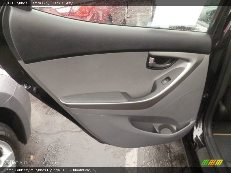 Black / Gray 2011 Hyundai Elantra GLS