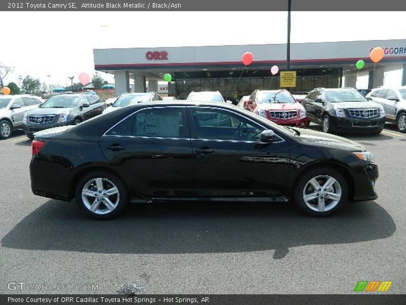 Attitude Black Metallic / Black/Ash 2012 Toyota Camry SE