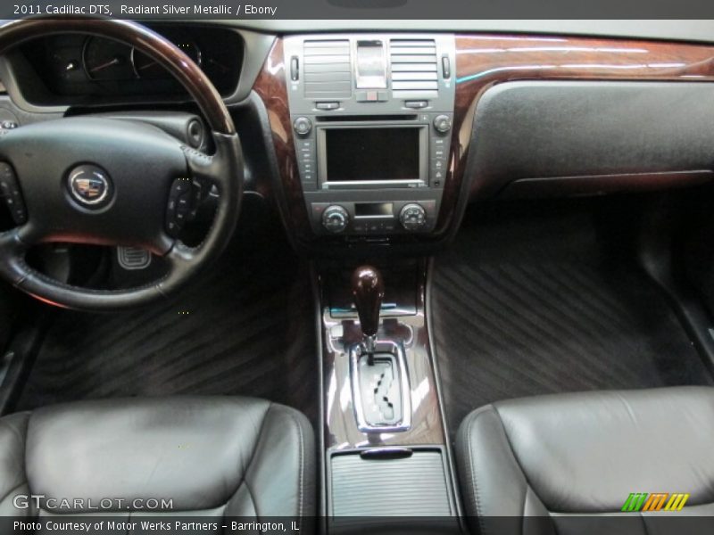 Radiant Silver Metallic / Ebony 2011 Cadillac DTS