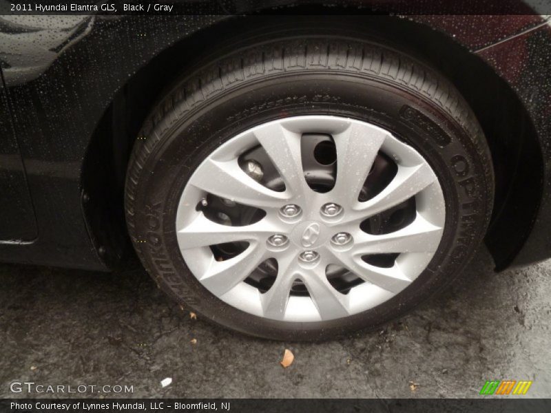 Black / Gray 2011 Hyundai Elantra GLS