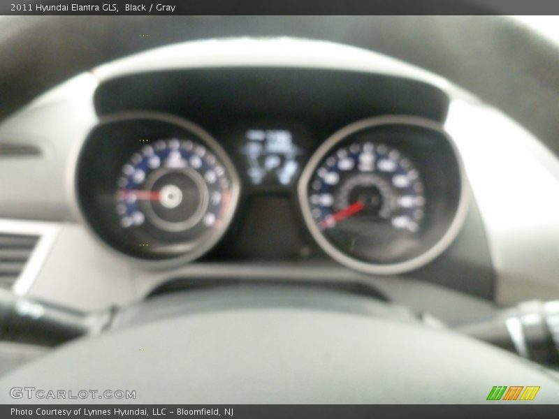 Black / Gray 2011 Hyundai Elantra GLS