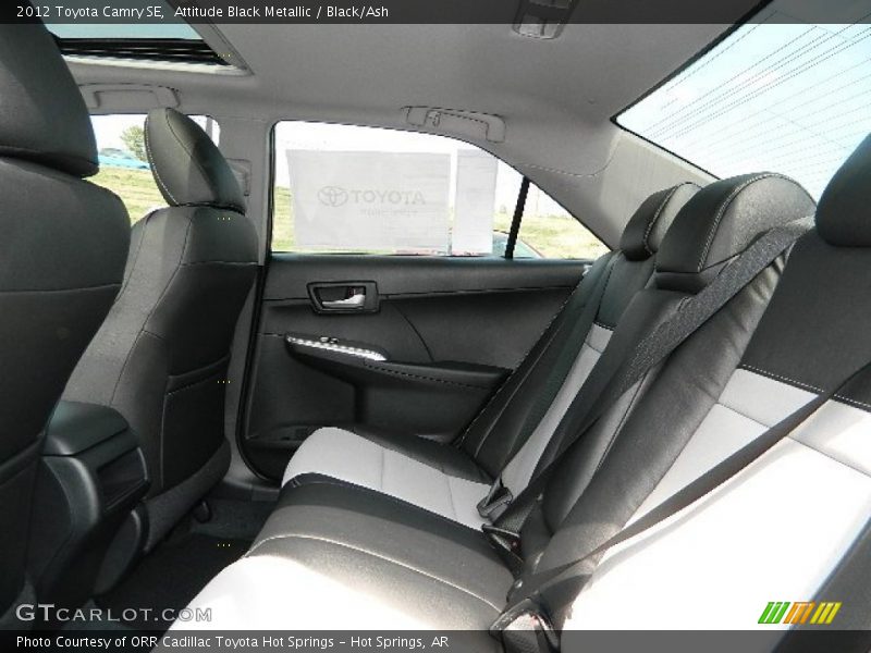 Attitude Black Metallic / Black/Ash 2012 Toyota Camry SE