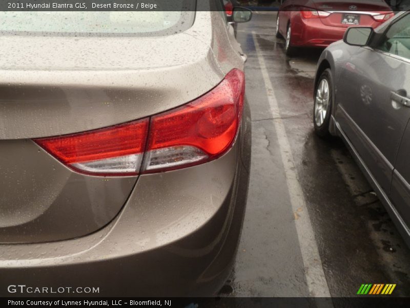 Desert Bronze / Beige 2011 Hyundai Elantra GLS