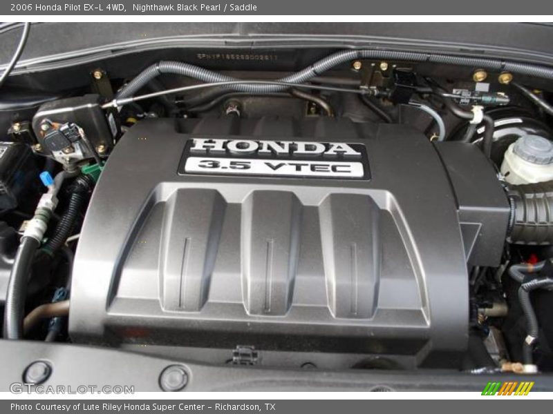 Nighthawk Black Pearl / Saddle 2006 Honda Pilot EX-L 4WD