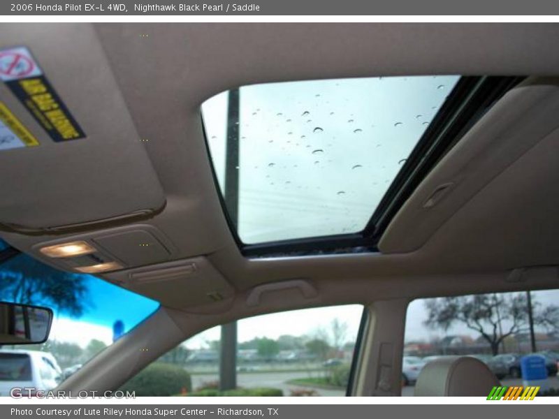 Nighthawk Black Pearl / Saddle 2006 Honda Pilot EX-L 4WD