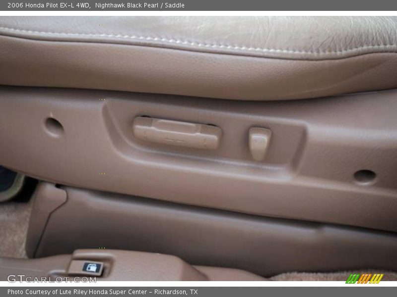 Nighthawk Black Pearl / Saddle 2006 Honda Pilot EX-L 4WD