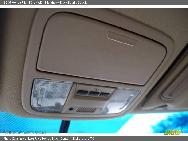 Nighthawk Black Pearl / Saddle 2006 Honda Pilot EX-L 4WD