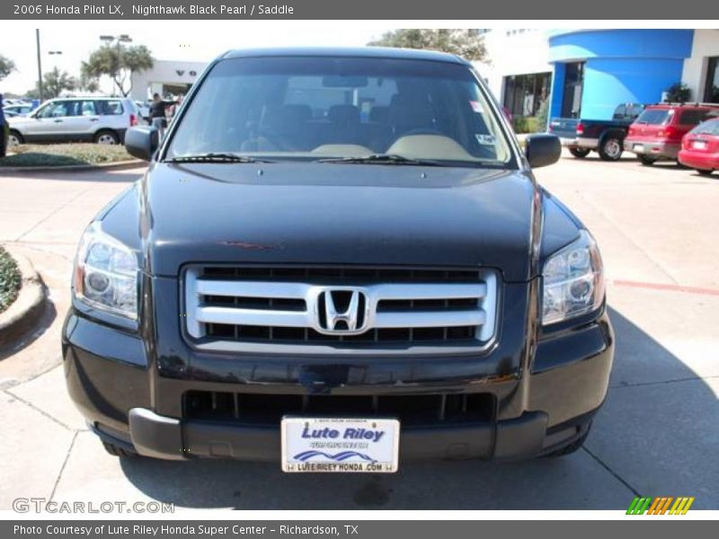 Nighthawk Black Pearl / Saddle 2006 Honda Pilot LX