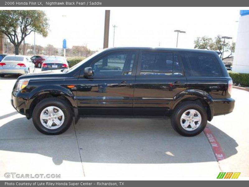 Nighthawk Black Pearl / Saddle 2006 Honda Pilot LX