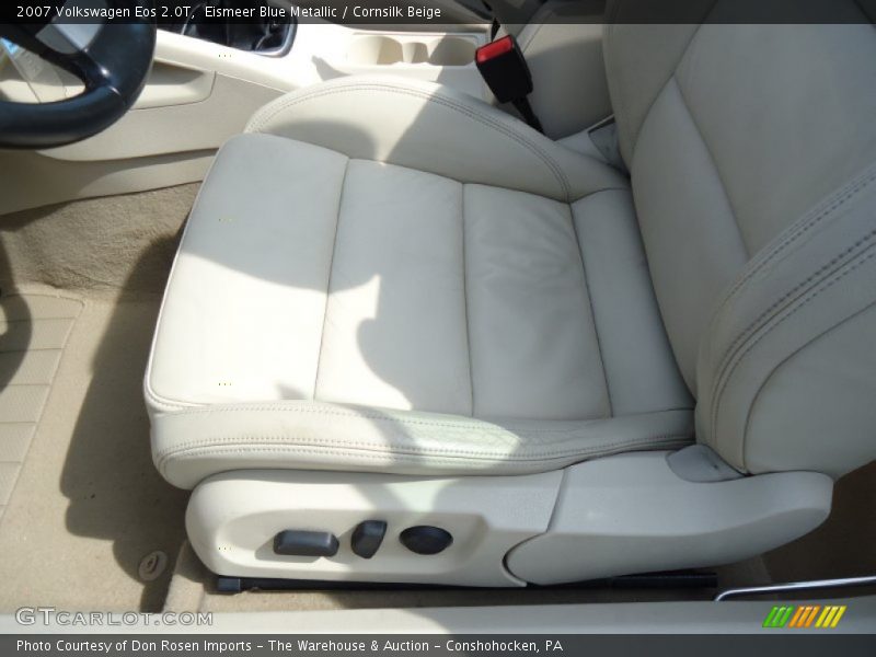 Eismeer Blue Metallic / Cornsilk Beige 2007 Volkswagen Eos 2.0T