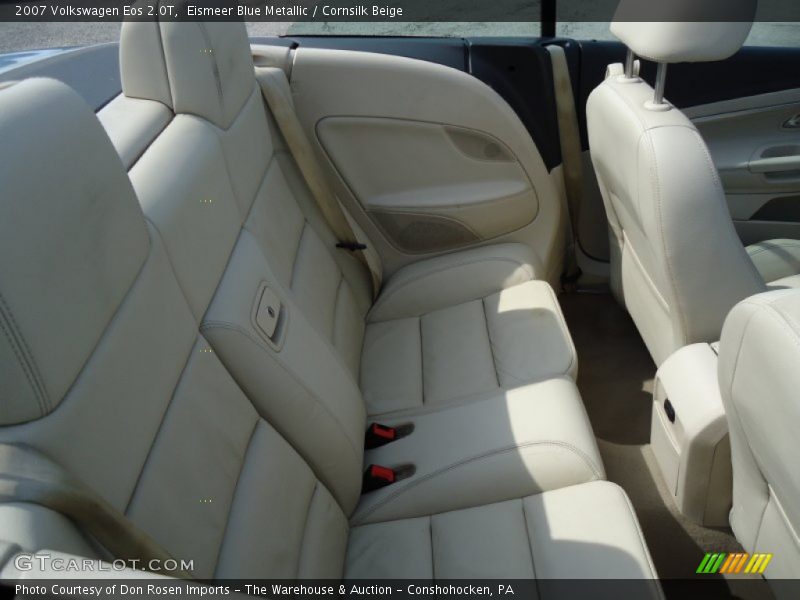 Eismeer Blue Metallic / Cornsilk Beige 2007 Volkswagen Eos 2.0T