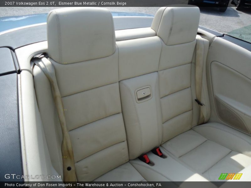 Eismeer Blue Metallic / Cornsilk Beige 2007 Volkswagen Eos 2.0T