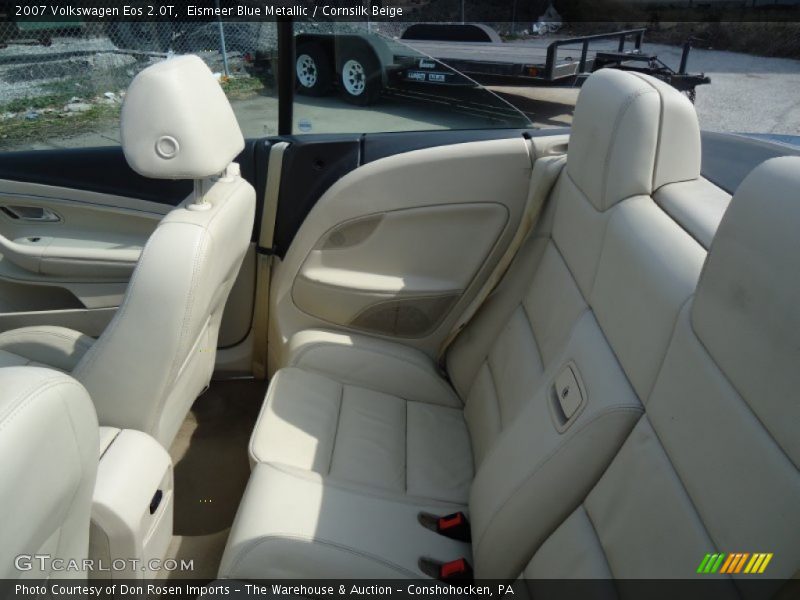 Eismeer Blue Metallic / Cornsilk Beige 2007 Volkswagen Eos 2.0T