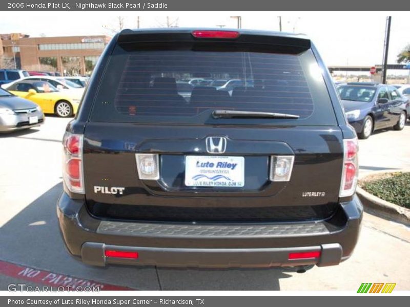 Nighthawk Black Pearl / Saddle 2006 Honda Pilot LX