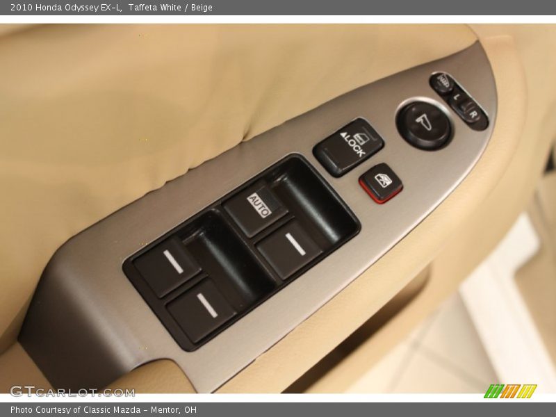 Taffeta White / Beige 2010 Honda Odyssey EX-L