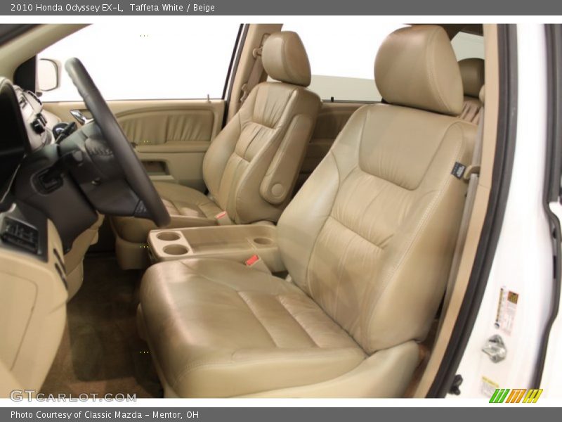 Taffeta White / Beige 2010 Honda Odyssey EX-L