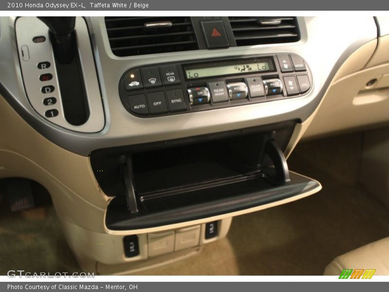 Taffeta White / Beige 2010 Honda Odyssey EX-L