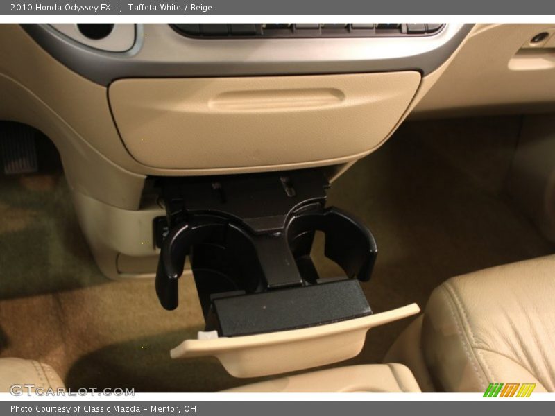 Taffeta White / Beige 2010 Honda Odyssey EX-L