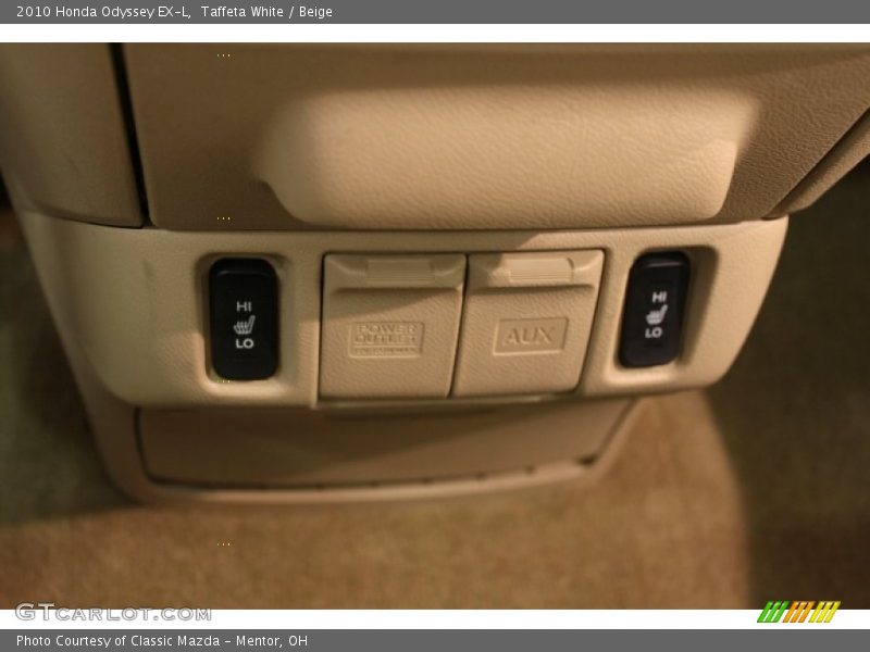 Taffeta White / Beige 2010 Honda Odyssey EX-L