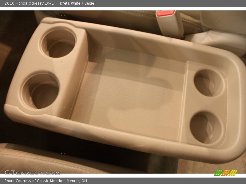 Taffeta White / Beige 2010 Honda Odyssey EX-L