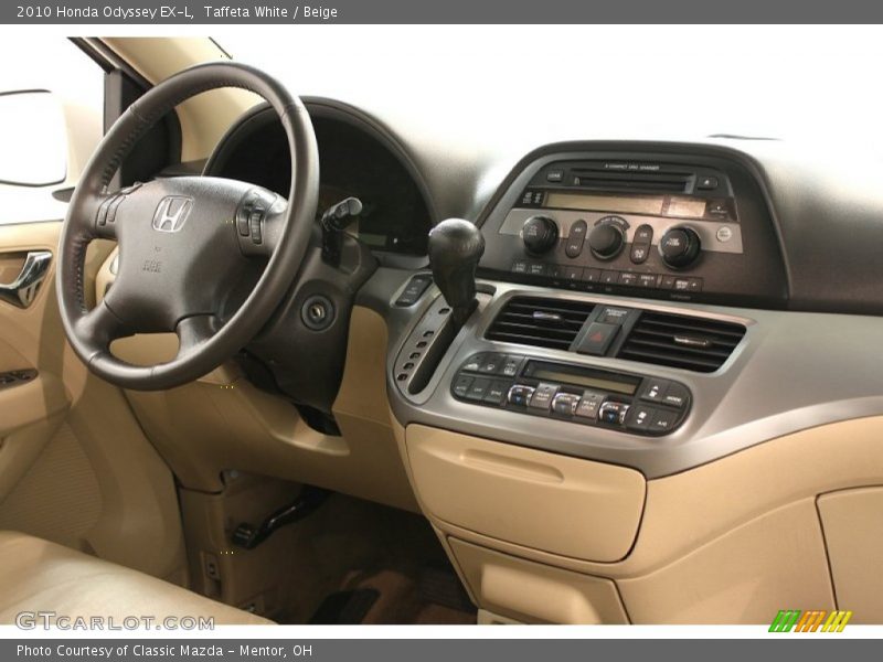 Taffeta White / Beige 2010 Honda Odyssey EX-L